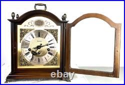 Bulova Tempus Fugit Westminster Chime Mantel Clock 340-020 Fully Serviced