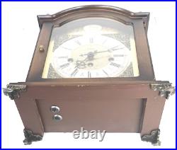 Bulova Tempus Fugit Westminster Chime Mantel Clock 340-020 Fully Serviced