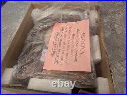 Bulova Vanderbilt B1860 Pendulum Clock Plays 18 Songs, Chimes- Brand New In Box