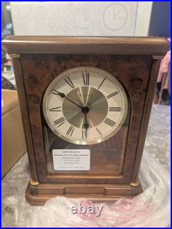 Bulova Vanderbilt B1860 Pendulum Clock Plays 18 Songs, Chimes- Brand New In Box