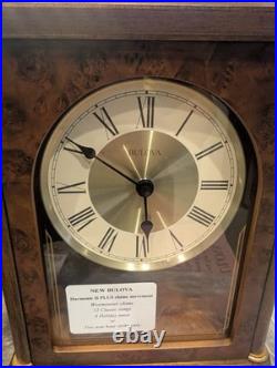 Bulova Vanderbilt B1860 Pendulum Clock Plays 18 Songs, Chimes- Brand New In Box