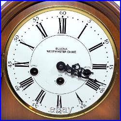 Bulova Westminster Chime Clock Model 86 340-020 New Old Stock West Germany