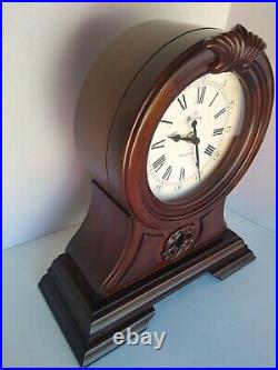 Bulova Westminster Knollwood Mantel Chime Clock Mahogany TA-12 Movement