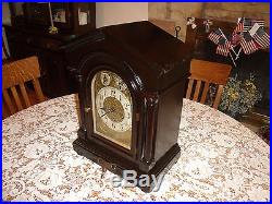 CLASSIC Antique Junghans 1909, Westminster Chime 8 Day Mantel Bracket Clock-A09