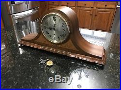 Carefully Restored Sessions Westminster 416 WC Chiming Clock, Operates Perfectly