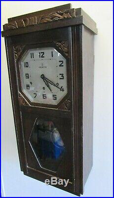 Carillon Vedette westminster Ave Maria 11 marteaux 10 tiges clock chime pendulum