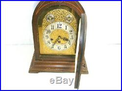 Cathedral Seth Thomas Grand Mantel Clock Westminster Chime 15 Beehive