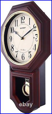 Chiming Wall Clock with Pendulum Pendulum Wall Clock with Westminster Chimes&S