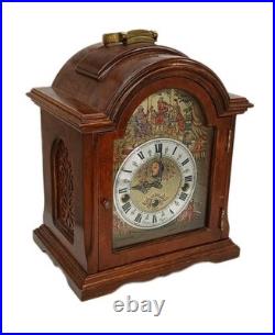 Christiaan Huygens Westminster Table Or Mantel Clock (needs Servicing) Read Christiaan Huygens Westminster Table Or Mantel Clock (needs Servicing) Read