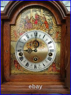 Christiaan Huygens Westminster Table Or Mantel Clock (needs Servicing) Read