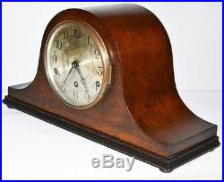 Circa 1920's Napoleon Hat Westminster Chime Mantel Clock PL2780