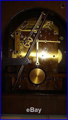 Circa 1928 Seth Thomas #70 Walnut Cased Mantel Clock Westminster Chime Mantle
