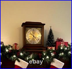 Classic Howard Miller Mantel Clock German Hermle 2114 Quartz Chiming Movement