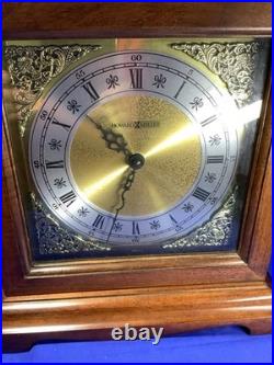 Classic Howard Miller Mantel Clock German Hermle 2114 Quartz Chiming Movement