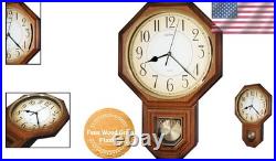 Classic Westminster Chime Schoolhouse Clock
