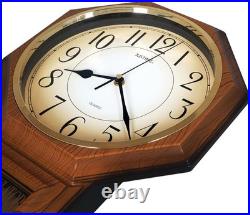 Classic Westminster Chime Schoolhouse Clock