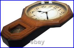 Classic Westminster Chime Schoolhouse Clock