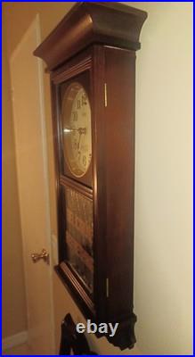 Coca Cola Regulator Wall Clock Westminster Chime EXC COND