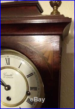 Comitti of London Wind-Up Pendulum wall clock with Westminster Chimes