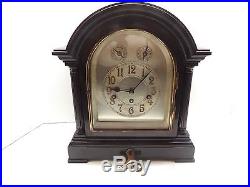 Completely Rebuilt Junghans Westminster Chime Mantle Clock! VERY NICE