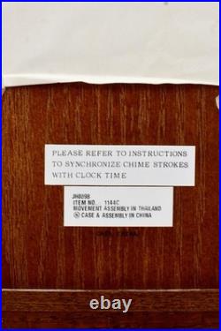 Crown Court Quartz Westminster Chime Wall Clock Model 1144C