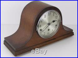DUAL CHIMING MANTEL CLOCK whittington or westminster musical chimes NAPOLEON HAT