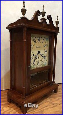 Daneker Pilar And Scroll German Movement Westminster Chime Wall Mantle Clock