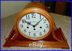 Deluxe Key Wound Westminster Chiming Howard Miller Mantel Clock