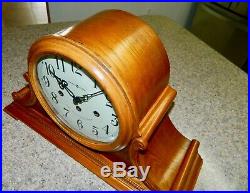 Deluxe Key Wound Westminster Chiming Howard Miller Mantel Clock