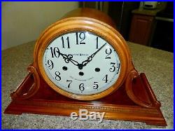 Deluxe Key Wound Westminster Chiming Howard Miller Mantel Clock