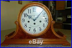 Deluxe Key Wound Westminster Chiming Howard Miller Mantel Clock