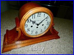 Deluxe Key Wound Westminster Chiming Howard Miller Mantel Clock