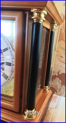 Drastic Reduction! Rare! Hermle & Sohn Triple Chime Bracket Clock-mint