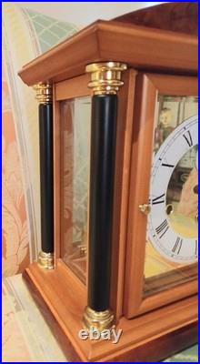 Drastic Reduction! Rare! Hermle & Sohn Triple Chime Bracket Clock-mint
