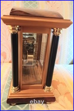 Drastic Reduction! Rare! Hermle & Sohn Triple Chime Bracket Clock-mint