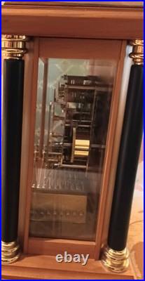 Drastic Reduction! Rare! Hermle & Sohn Triple Chime Bracket Clock-mint