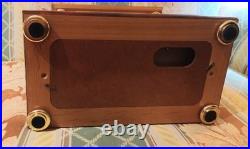 Drastic Reduction! Rare! Hermle & Sohn Triple Chime Bracket Clock-mint