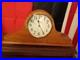 EUC Howard Miller Nicholas Mantel Analog Clock 635-100 Westminster Chime Working