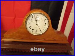 EUC Howard Miller Nicholas Mantel Analog Clock 635-100 Westminster Chime Working