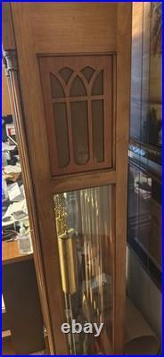 Early 1970's Colonial 5 Tube Grandfather Clock Early 1970's Colonial 5 Tube Grandfather Clock