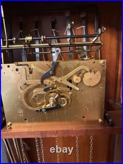 Early 1970's Colonial 5 Tube Grandfather Clock Early 1970's Colonial 5 Tube Grandfather Clock