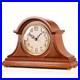 Elegant Grandfather Mantel Clock with Chime Vintage Battery Operated Decor