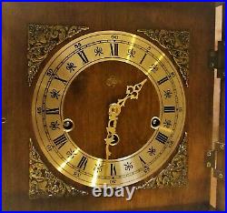 Elgin Westminster Chime Desk Clock Welby Movement