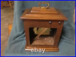 Elgin Westminster Chime Desk Clock Welby Movement