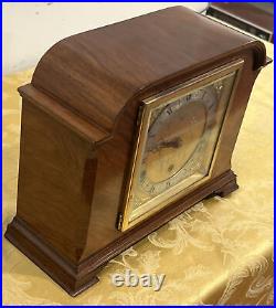 Elliott London 8 Day Westminster Chime Mantel Clock 1961