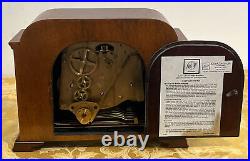 Elliott London 8 Day Westminster Chime Mantel Clock 1961