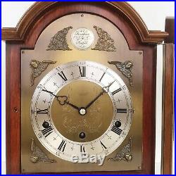 Elliott Mahogany Cased Mantle Clock Westminster, Whttington Chimes Night Silent