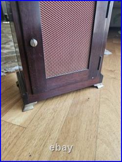 Elliott of London Bracket Clock Burr Walnut Westminster Whittington Chime