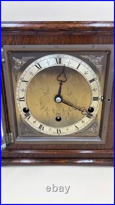 Elliott of London Mantel Clock Dual Chime Westminster Whittington c1940s