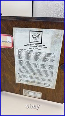 Elliott of London Mantel Clock Dual Chime Westminster Whittington c1940s